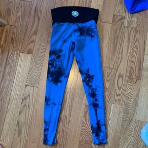 Soul Cycle Tie Dye leggings